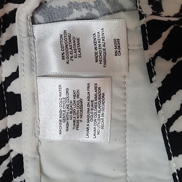 Jones New York Sport women's zebra print shorts size 6 - Picture 4 of 8